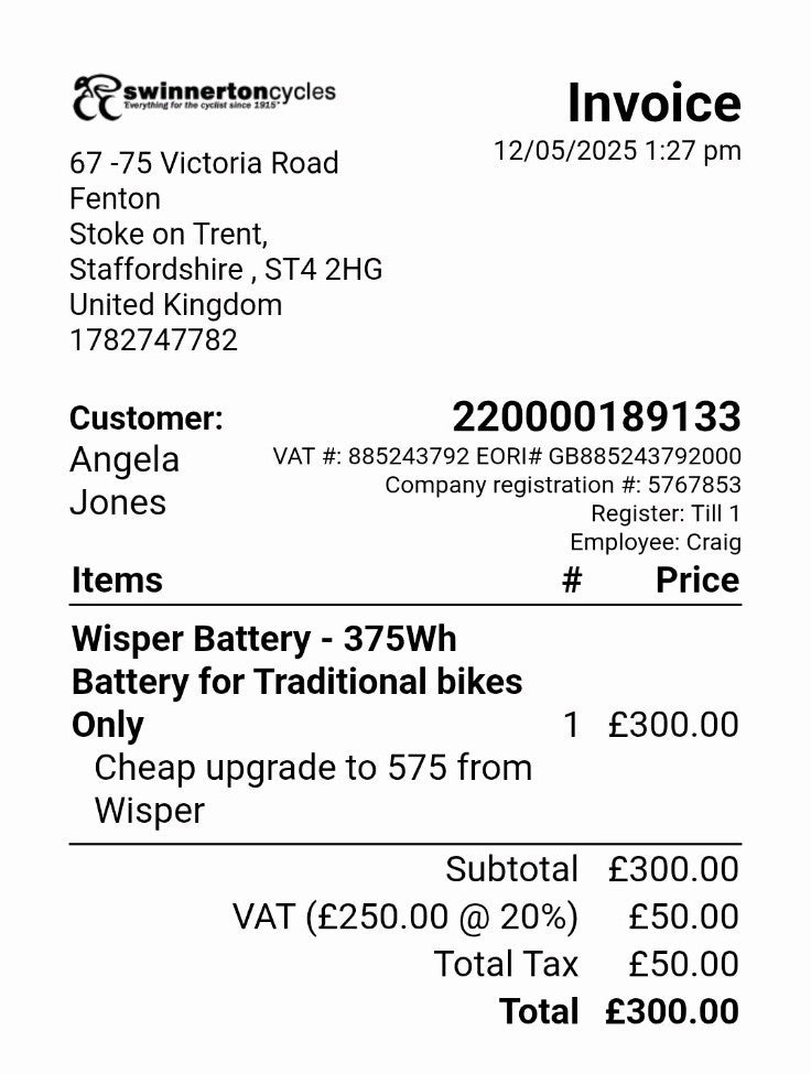 Wisper 806 Folding  Bike,BRAND NEW 575 Battery, JUST SERVICED L@@K