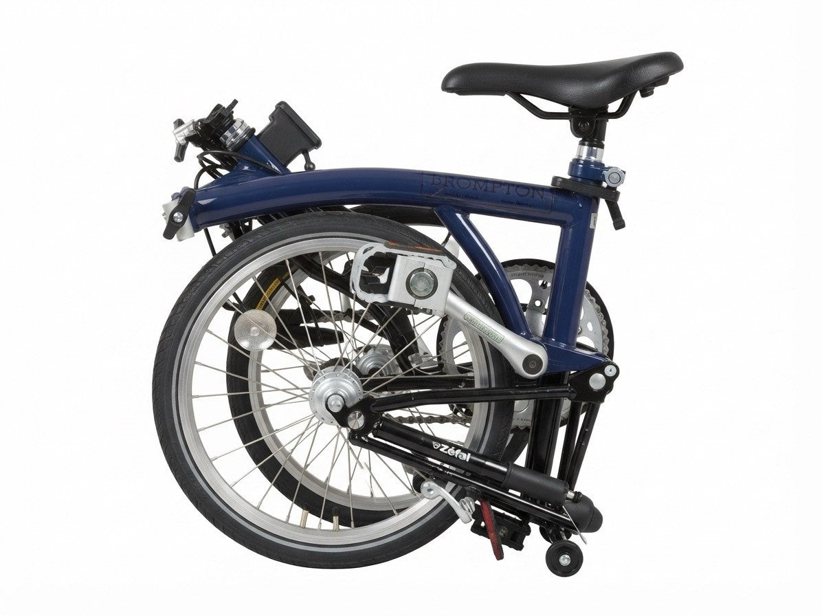 Brompton M3L Folding Bike - Blue - UK DELIVERY