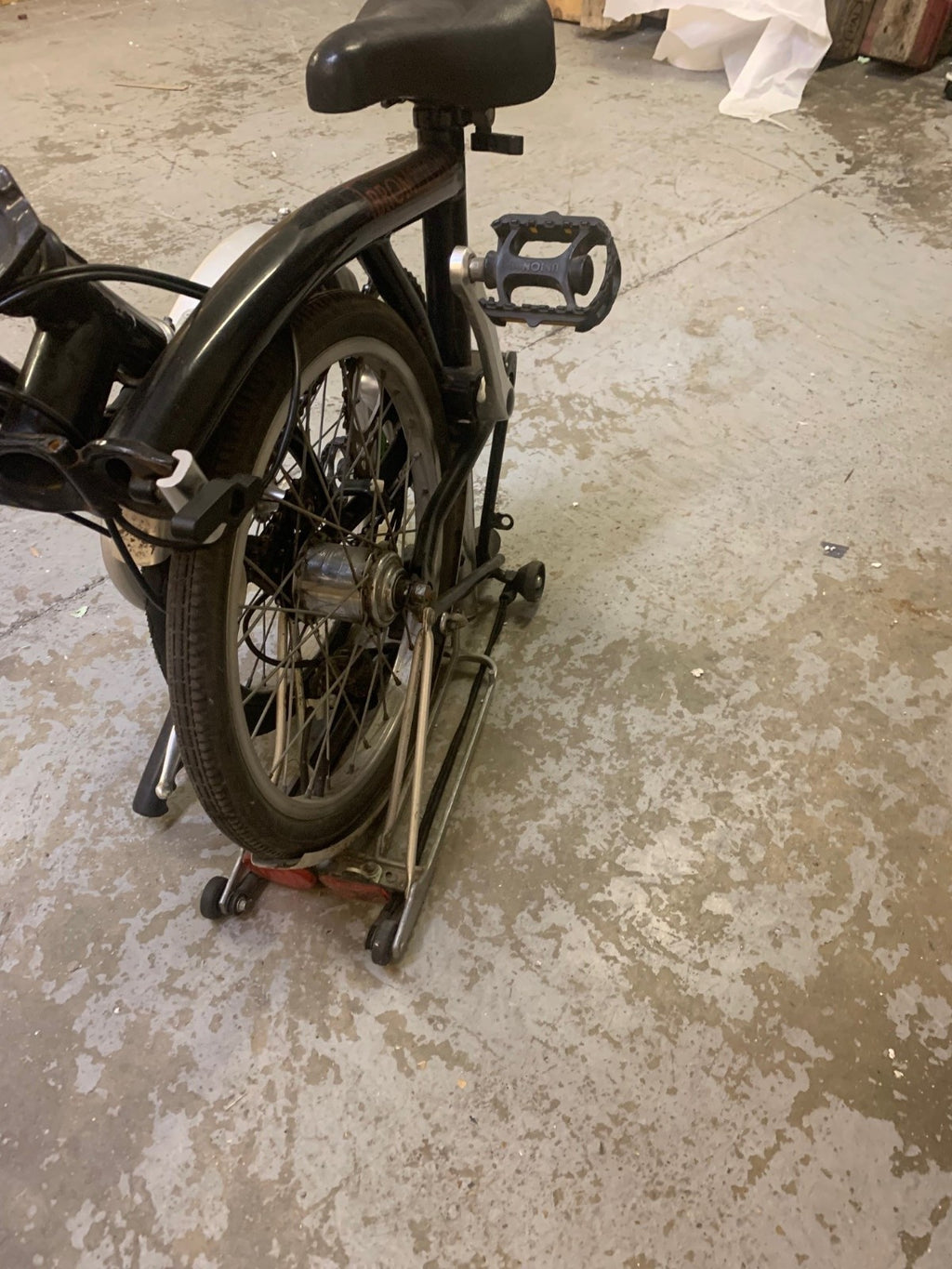 Brompton folding bike