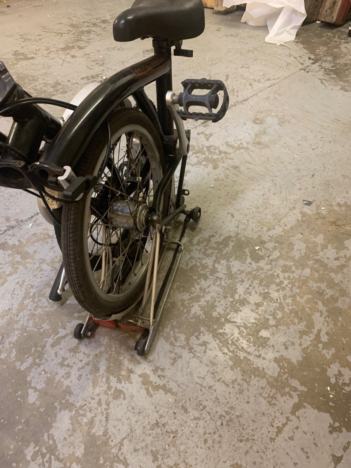 Brompton folding bike