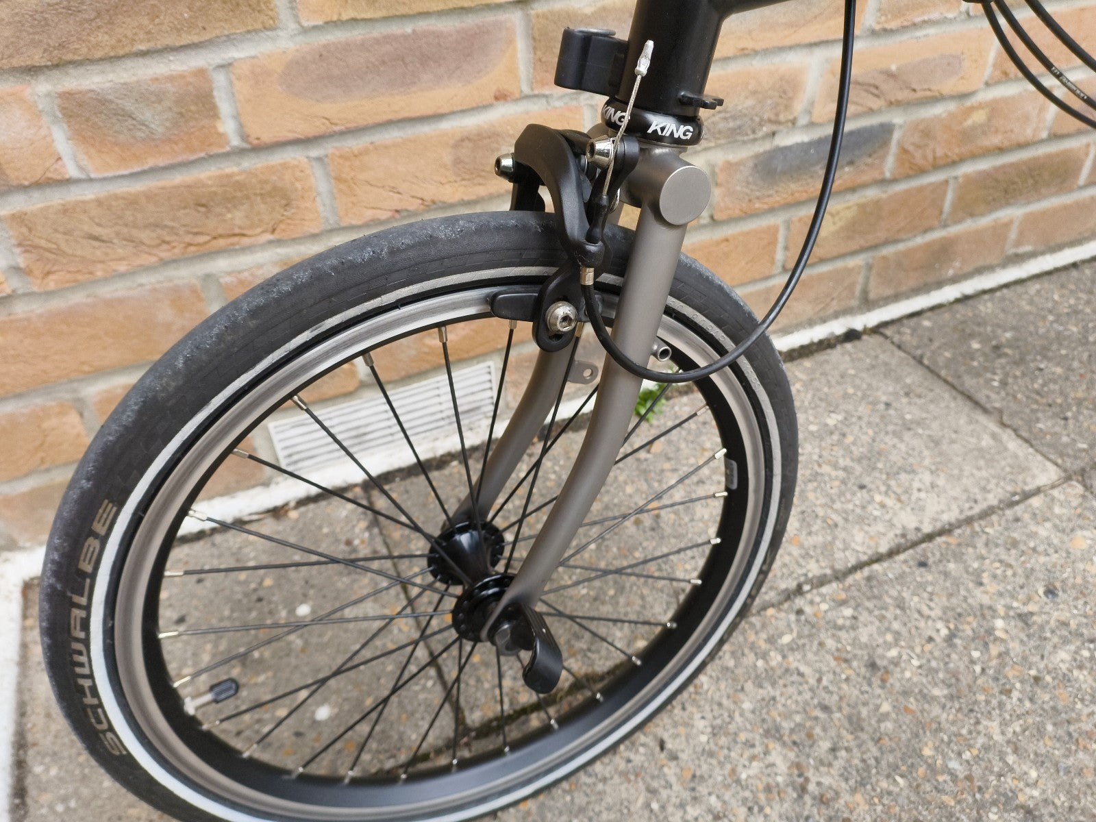 2022 Brompton C Line Titanium Superlight 6 speed folding bike