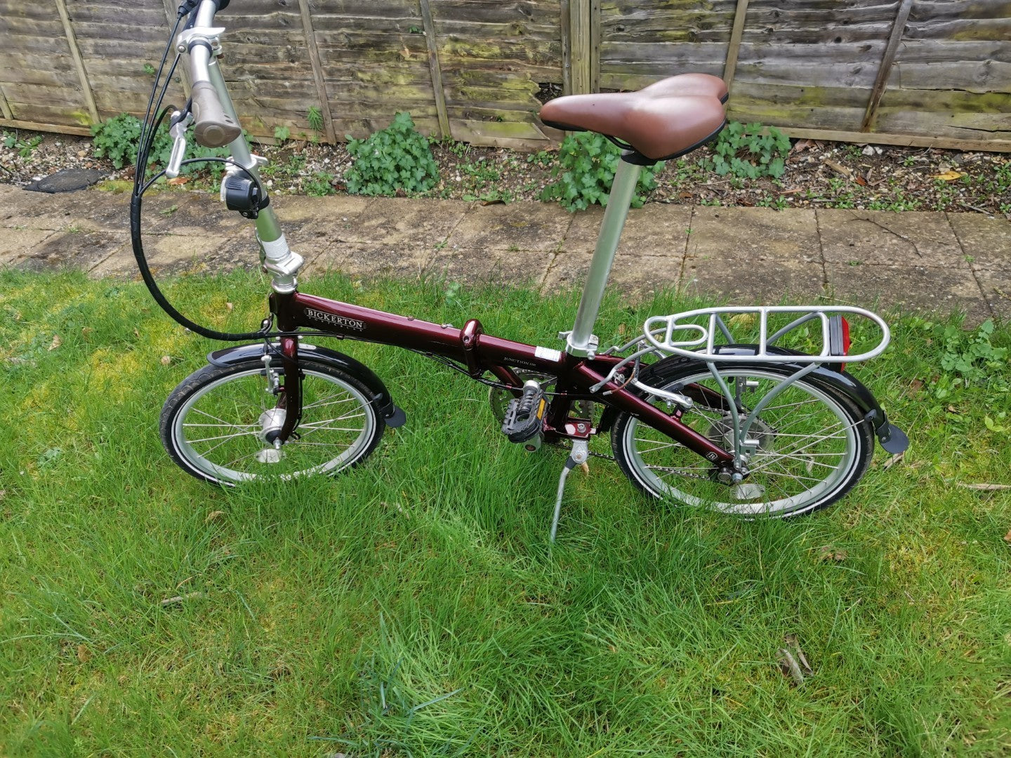 Bickerton Junction 1707 City Folding Bike 7 gears dynamo LED light