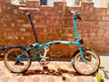 Brompton B75 Folding Bike, Always Stored Indoors., numerous upgrades