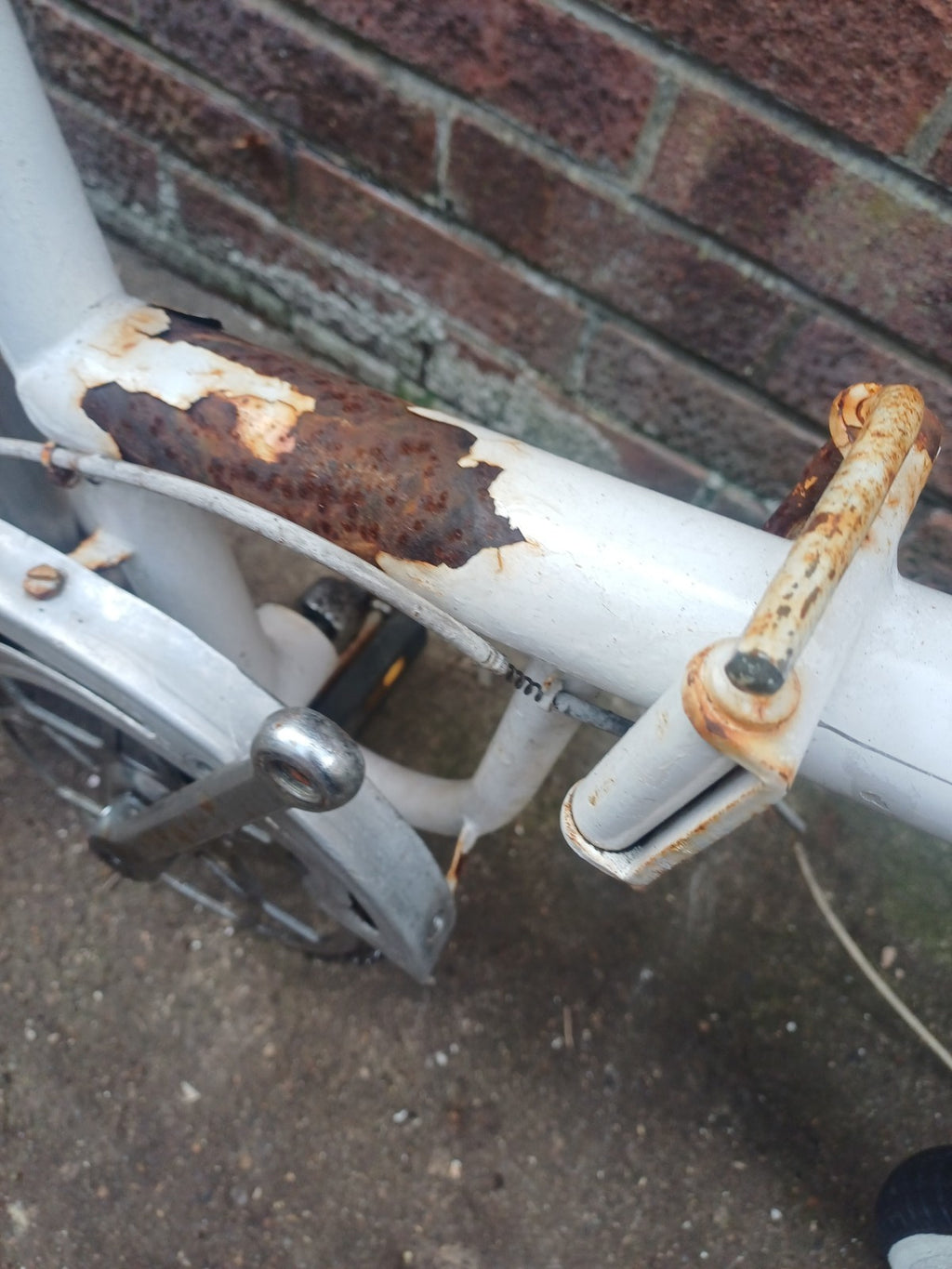 Vintage Teval Folding Bike Restoration