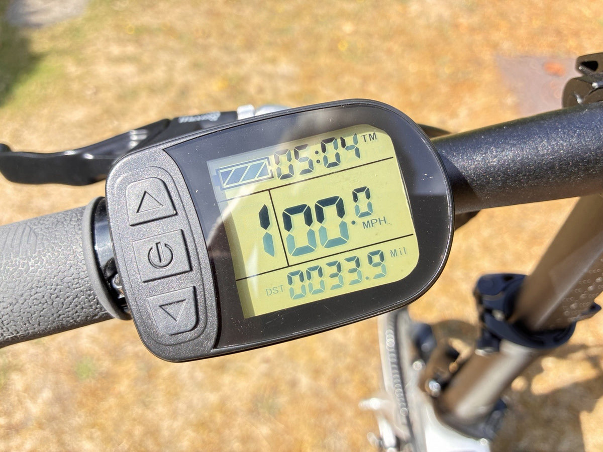 Mirider Folding Bike Silver