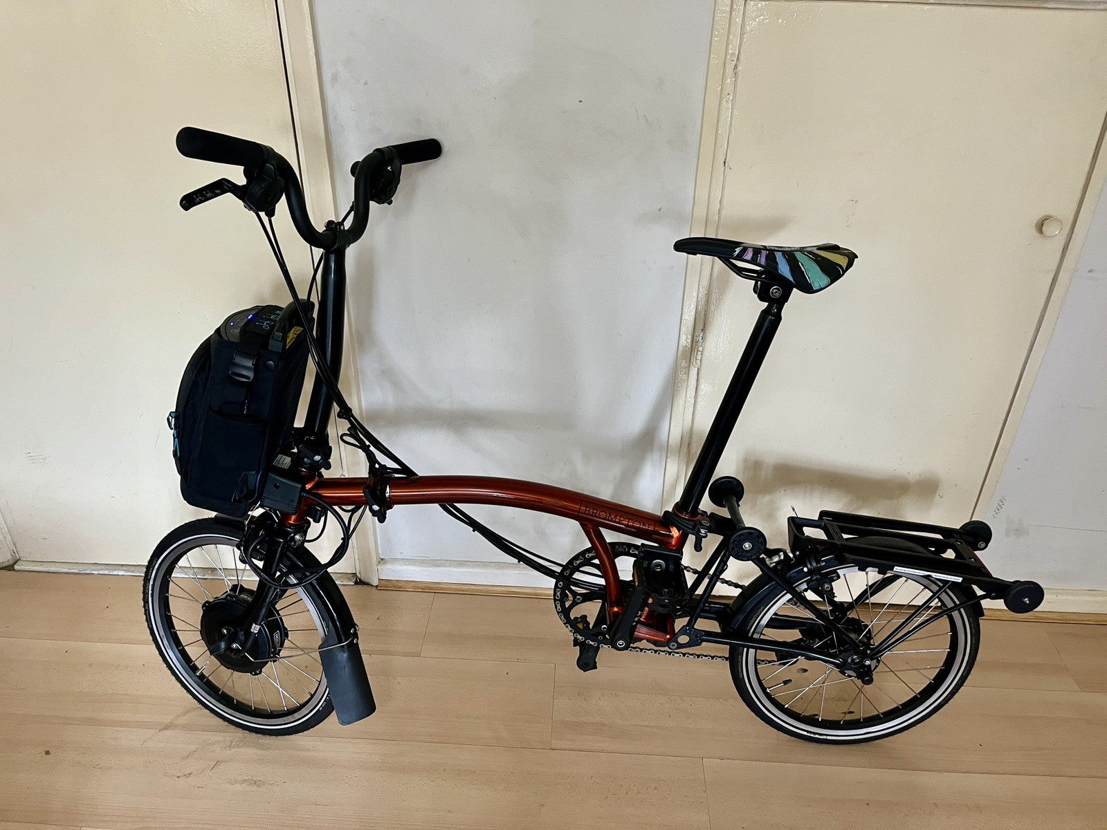 Brompton C Line 6 Speed, Flame Lacquer, One size
