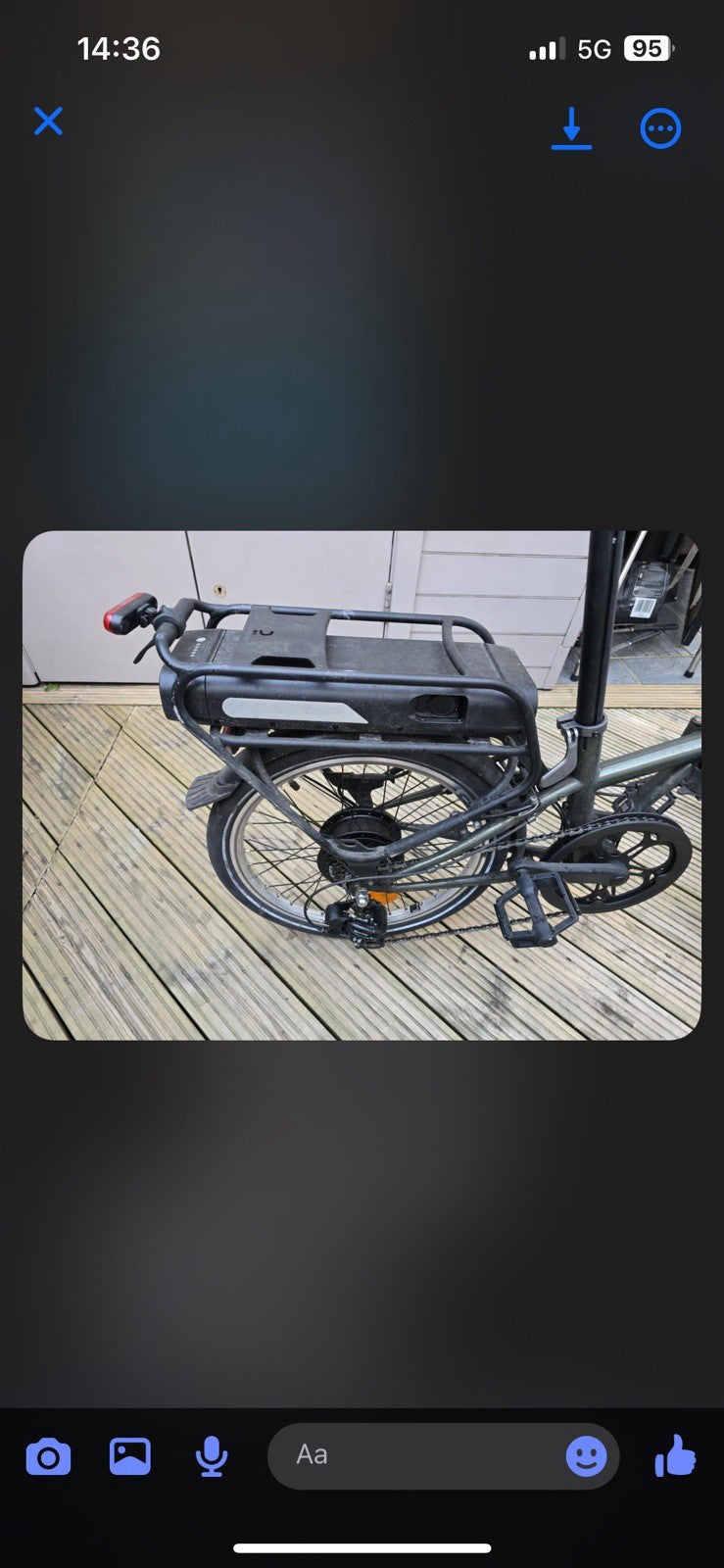 B-Twin Foldable Bicycle