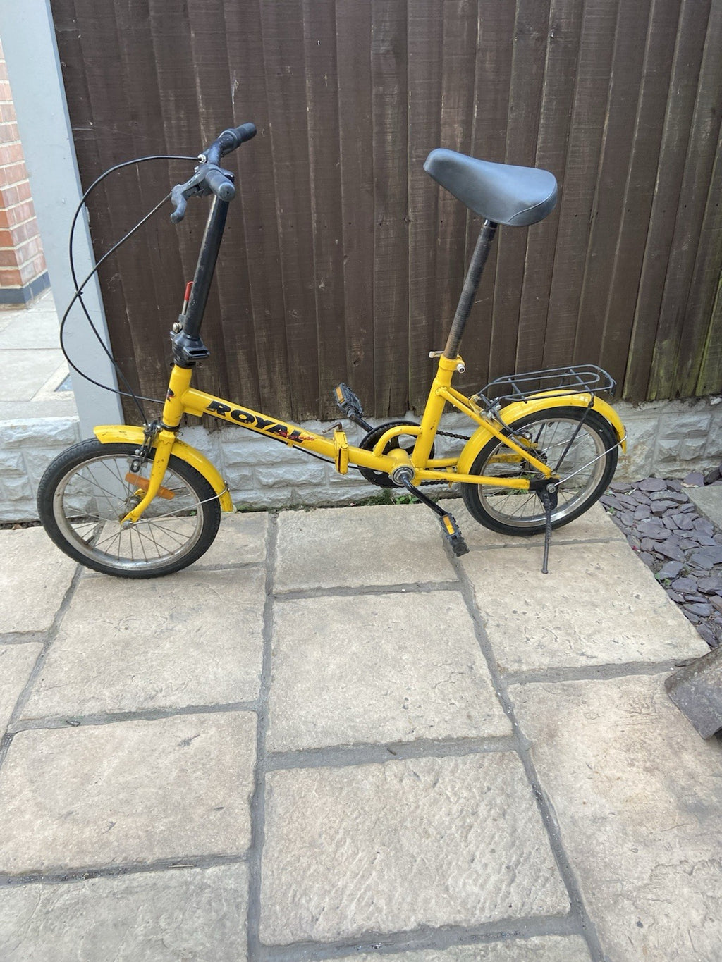 Royal Bugatti Vintage Folding Bike - with Custom Bags Excellent Condition