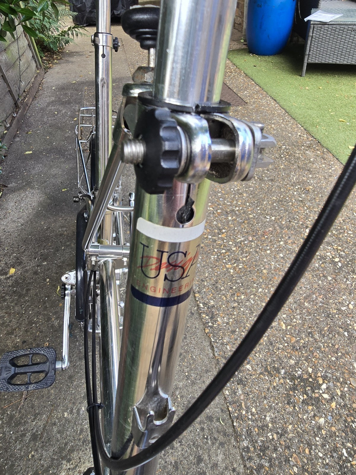 Dahon Vintage Stainless Steel Folding Bike