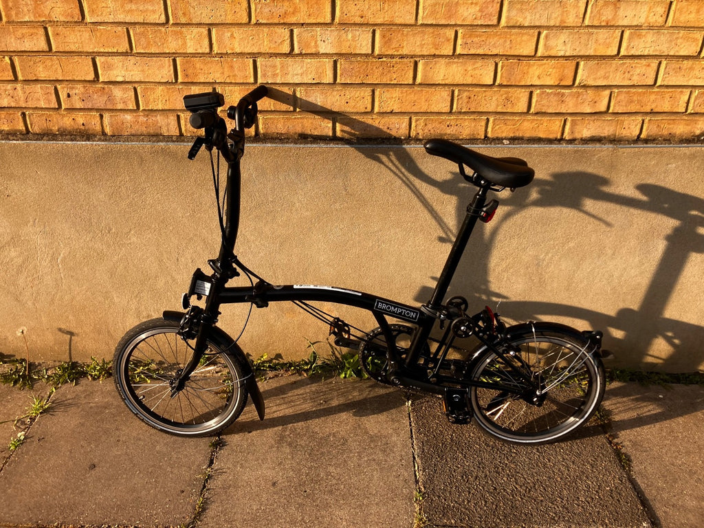 Brompton Folding Bike - C Line 12 Speed 2026 M Handlebar - Matt Black