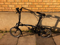 Brompton Folding Bike - C Line 12 Speed 2026 M Handlebar - Matt Black