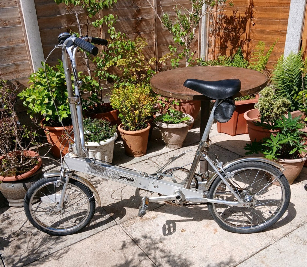 Bickerton 'Portable' Folding Bike 1984 3-Speed Light Weight UK Design Classic