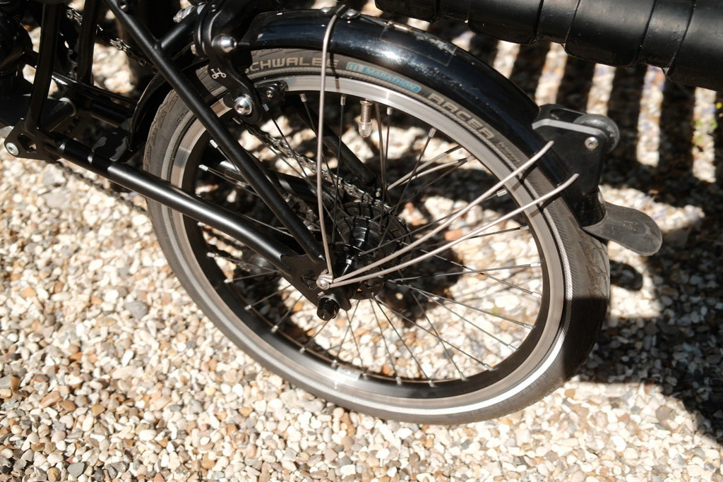 Brompton P Line 4 Speed Storm Grey Low (Upgraded - Chris King Etc)