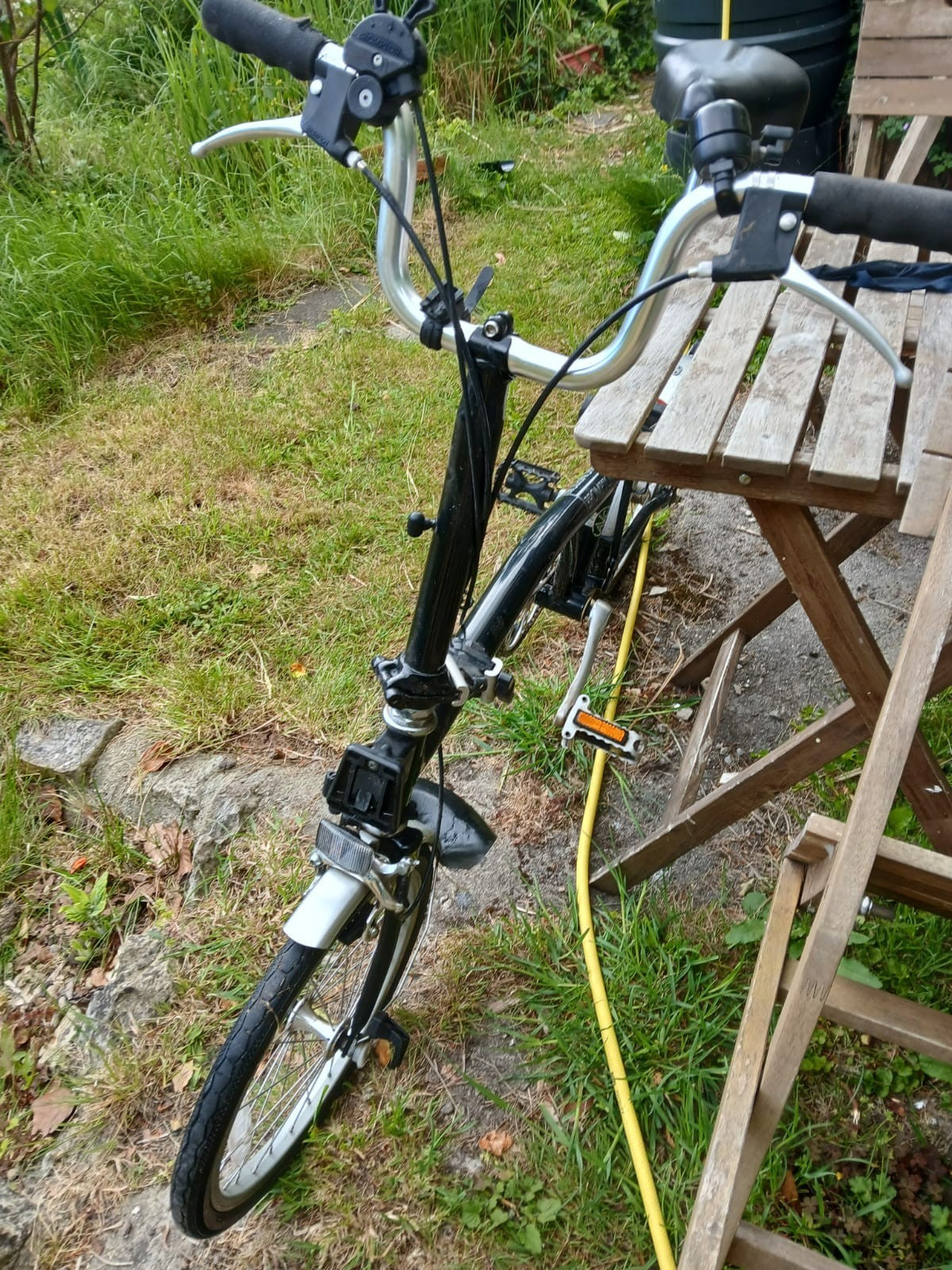 Brompton Folding Bike 3-Speed, Black