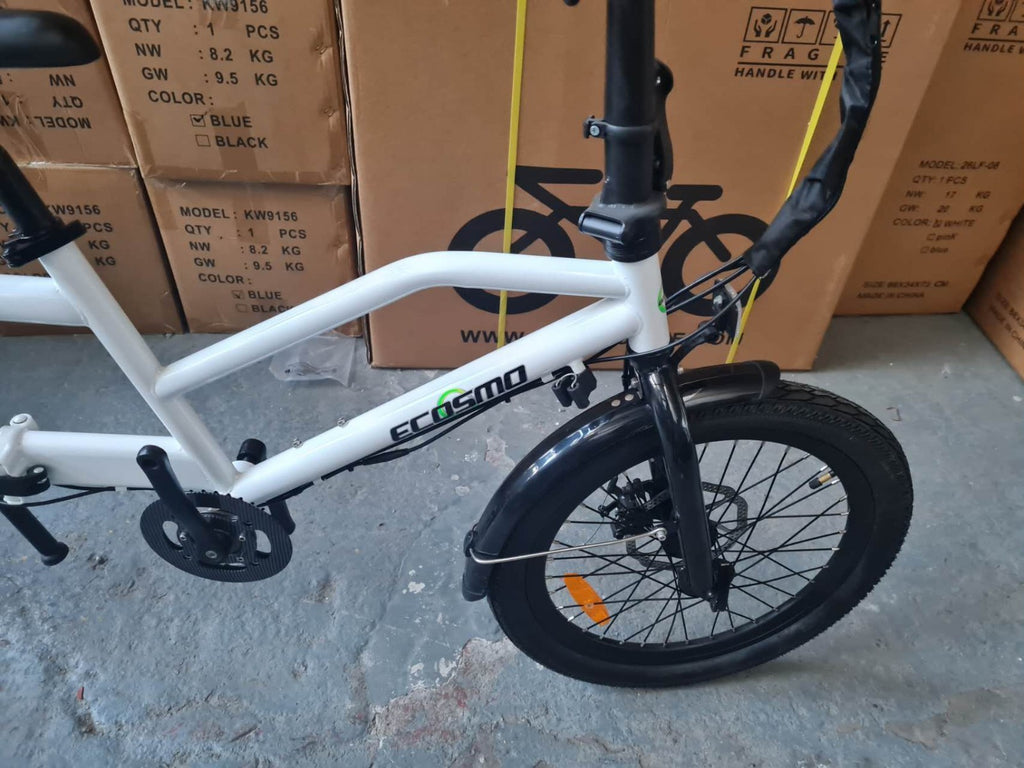 20" Folding Tandem bike bicycle, DISC,250W Rear Torque,36V 10AH-E20TF01WR