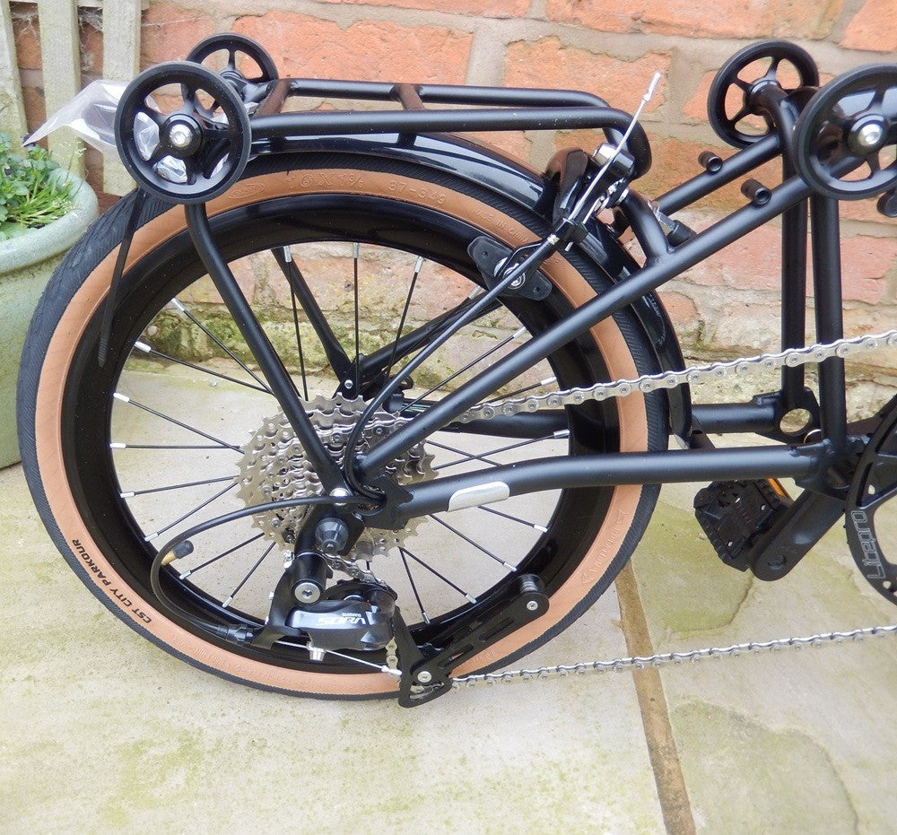 Cranston R9 Folding Bike Black 9 Speed Shimano 16" Wheels New Boxed Brand New!