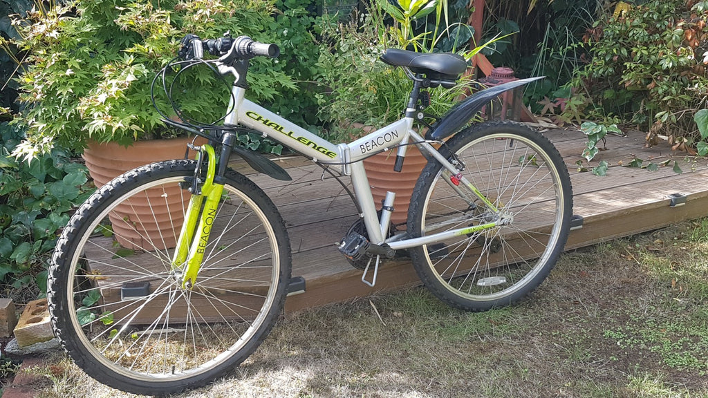 Challenge Beacon 26 inch Silver Folding Bike - Great Condition and Real Bargain