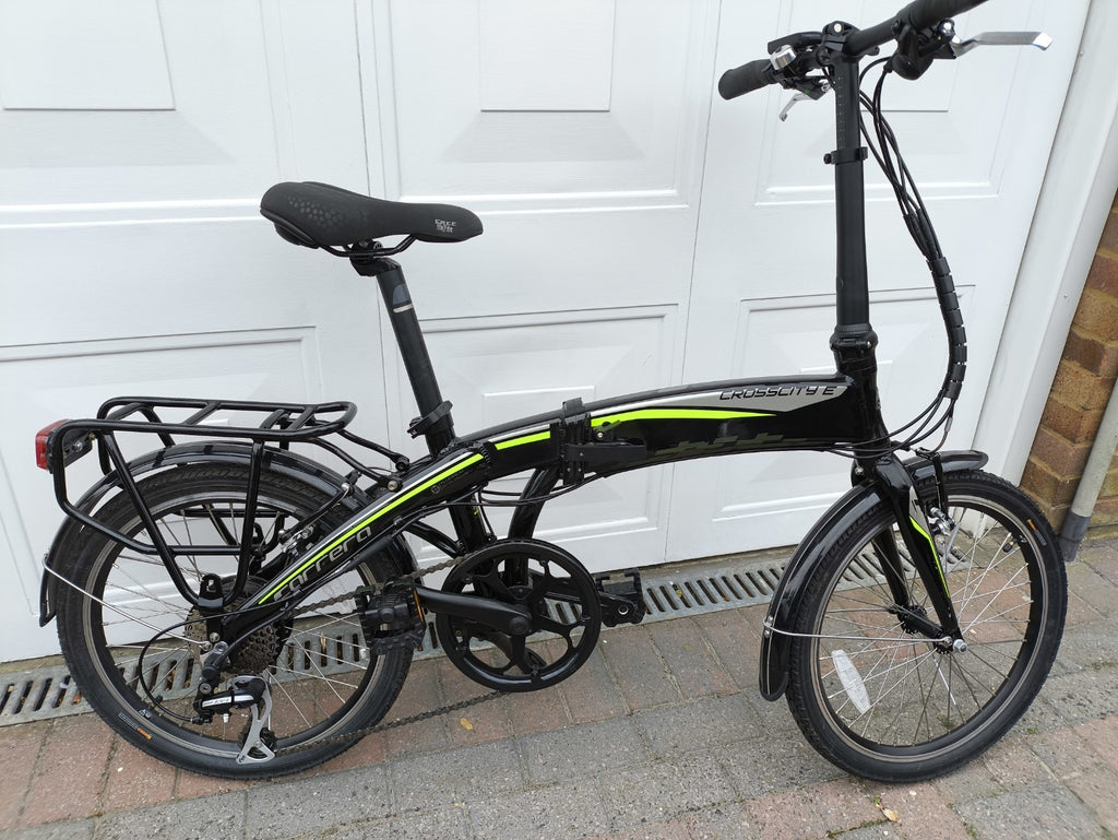 Carrera Cross City  Fully Folding, 20" Aluminium Wheels, USB