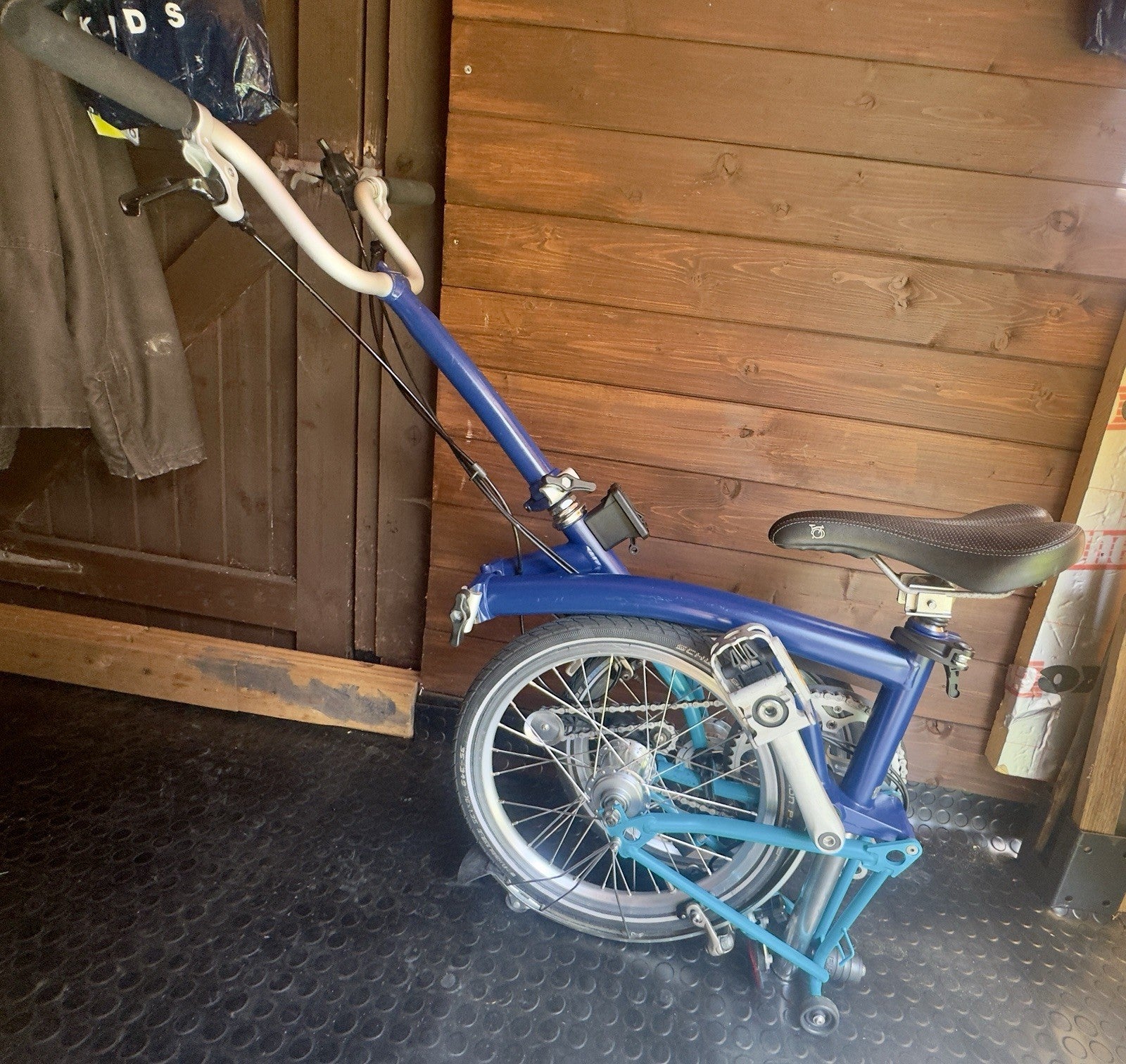 Brompton folding bike 3 speed
