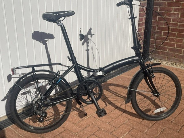 Jack Dawes Folding Bike 20' Black 6061 ALU Frame