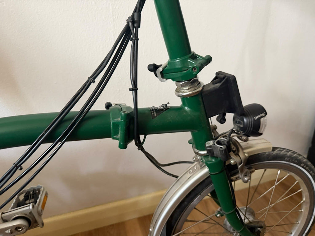Brompton C Line P6R (6 Speed) folding bicycle - GREEN (EXCELLENT CONDITION)