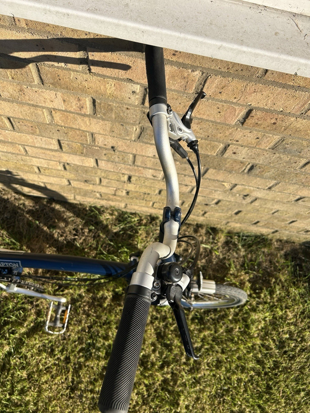 Brompton M3L Folding Bike 3-Speed, Blue