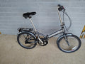 raleigh parkway  lite folding bike great condition adult with removable basket