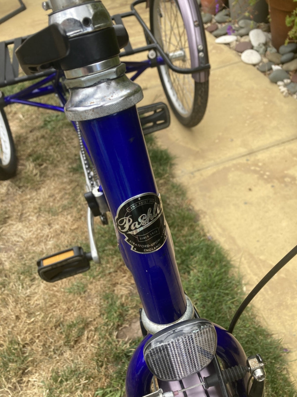 PASHLEY - Tri-1 Folding Adult Trike Blue