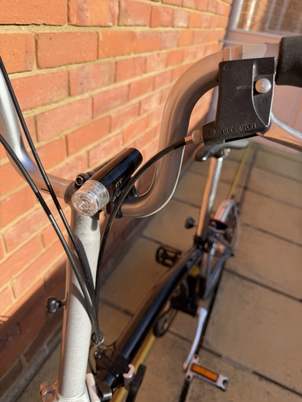 Brompton Folding Bike - Black/Silver | 3-Speed | Ready to Ride
