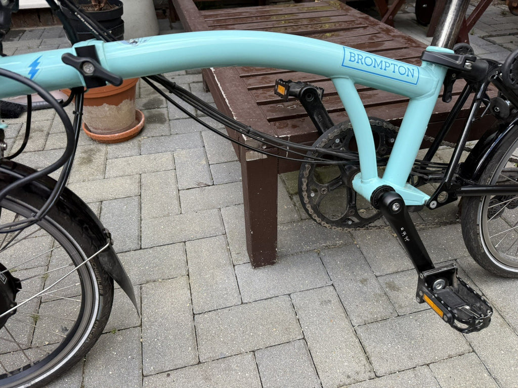 Brompton M6L E 6 Speed Mid Folding Bike
