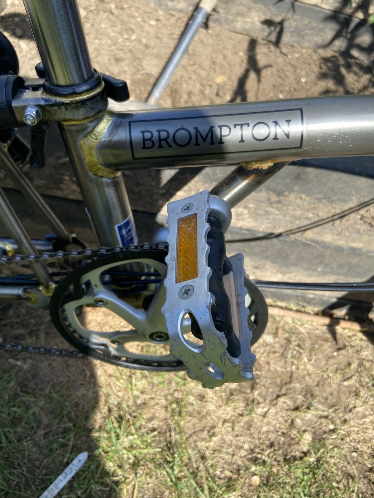 Brompton C Line 6 Speed - Raw Lacquer