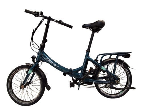 Raleigh 2019 Evo Alloy Folding Bike 20" Wheel Shimano Gears No Battery