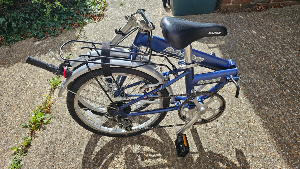 Dahon Speed 6 Folding Bike 20" Wheels (2002) - Blue, Good condition