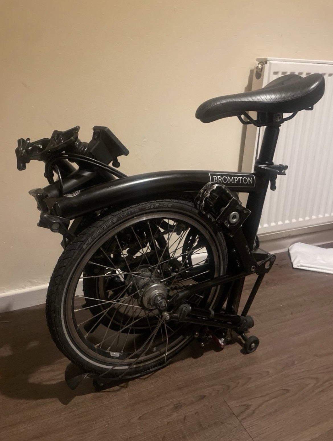 Brompton C Line Folding Bike – Black – Fair Condition - In Good  Working Order