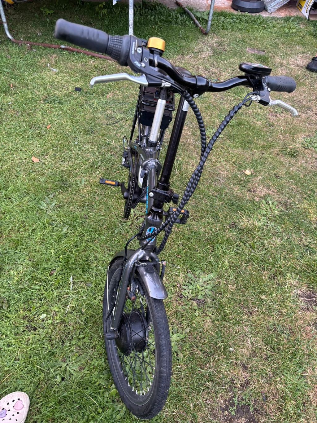 Apollo Transit Folding Bike 20” Wheels Mint Condition With All Accesories