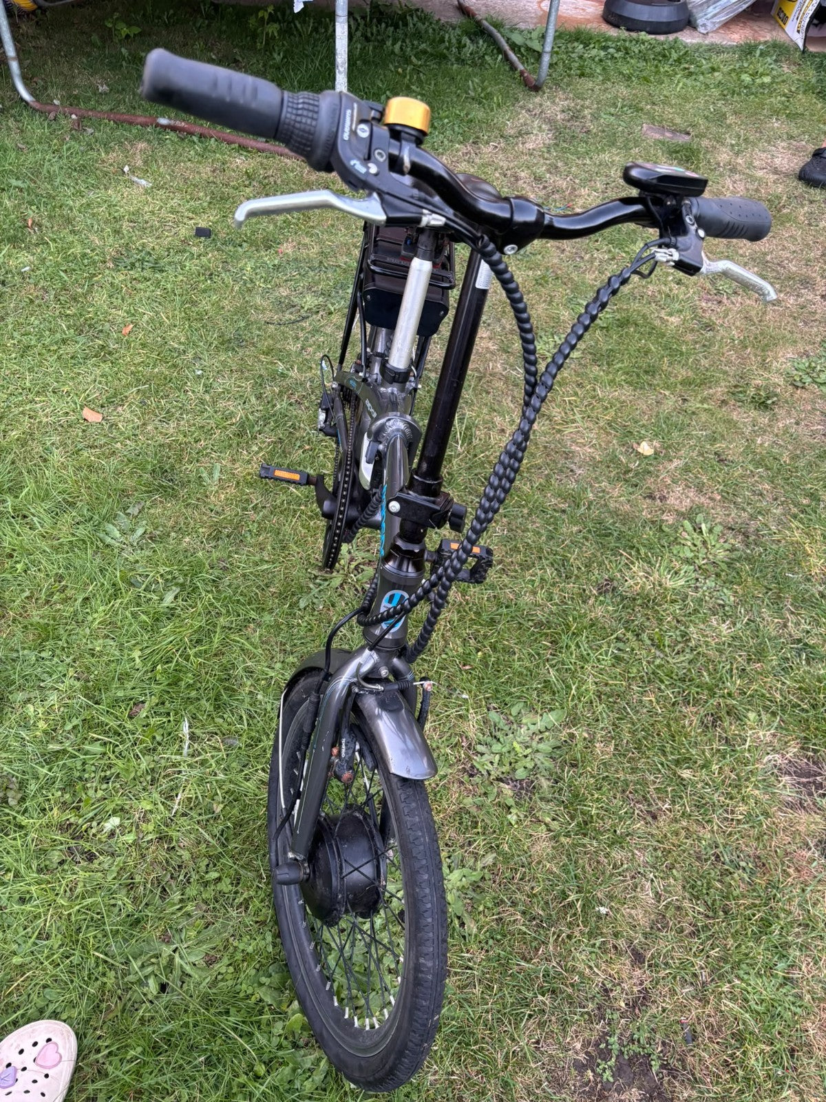 Apollo Transit Folding Bike 20” Wheels Mint Condition With All Accesories