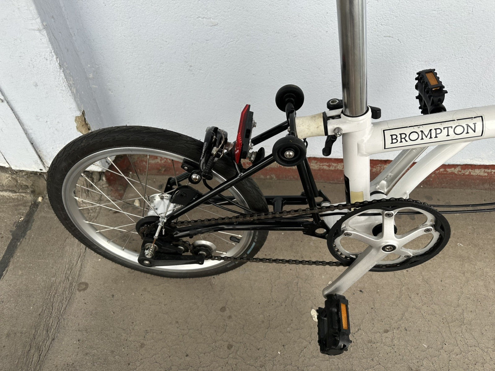 Brompton A Line 3 Speed Folding Bike.