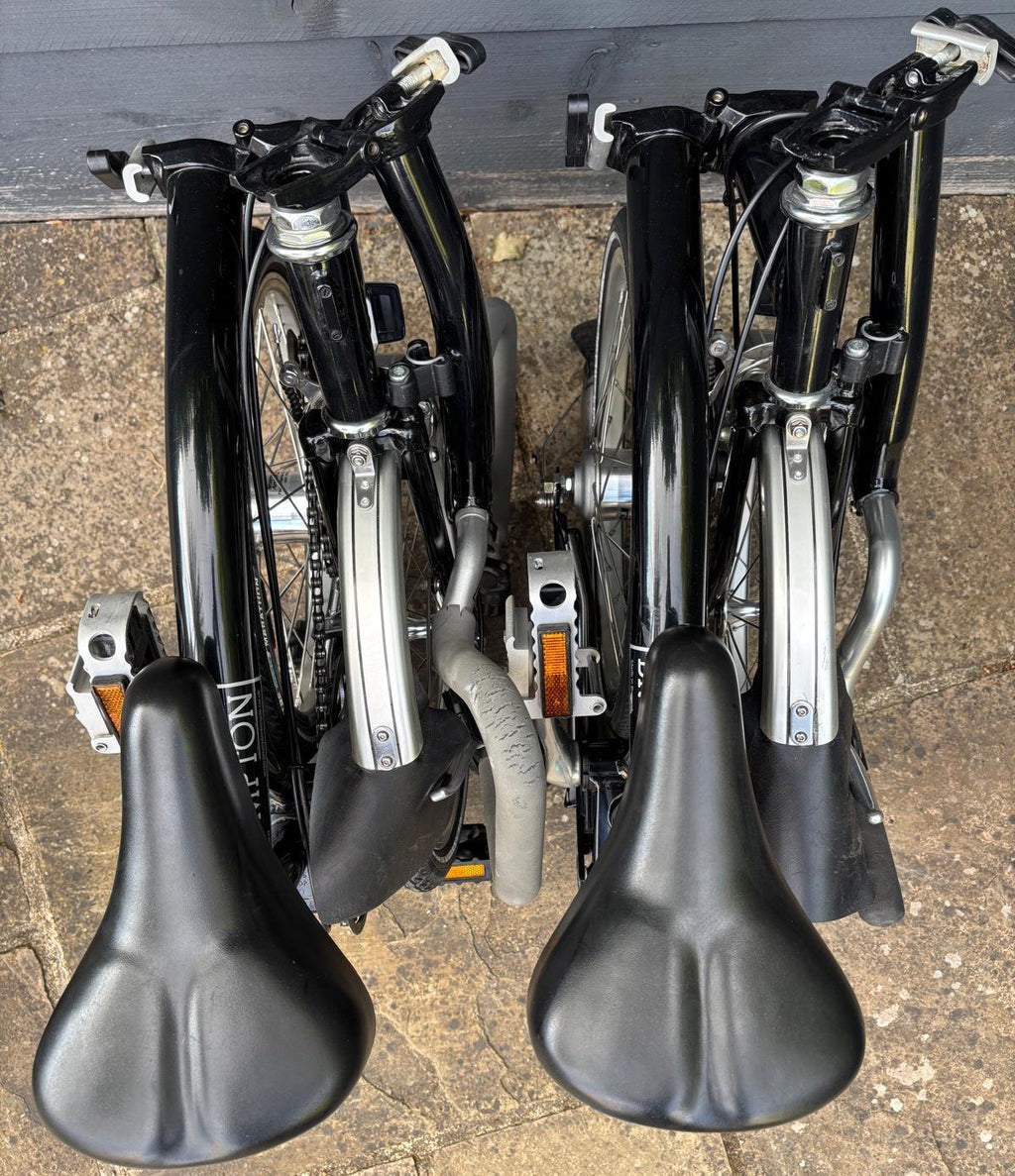2x Brompton P3L + M3L Folding Bike 3 Speed - Hardly Ridden - One Owner from New