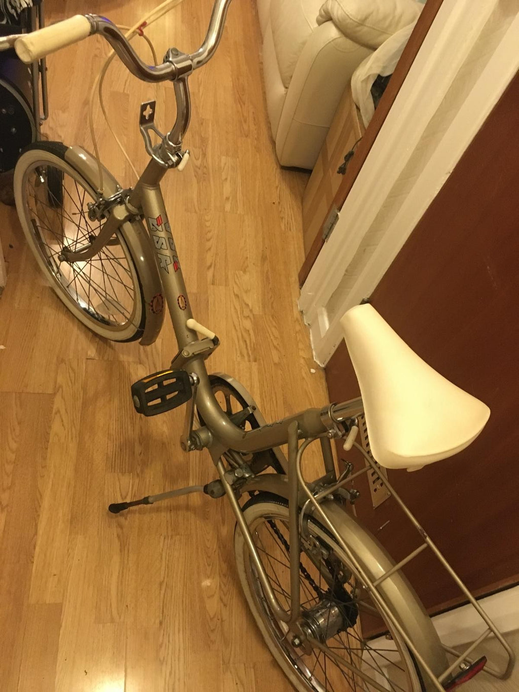 Vintage Ladies Bsa  Folding Bicycle  3-speed