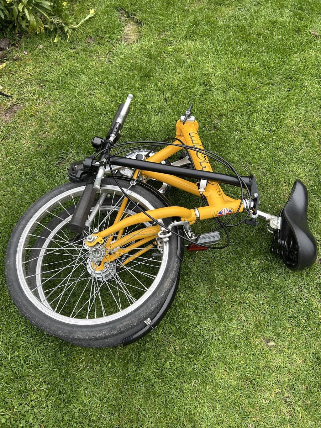 A Pair of 1990s Cresswell Micro Sprint Folding Bikes