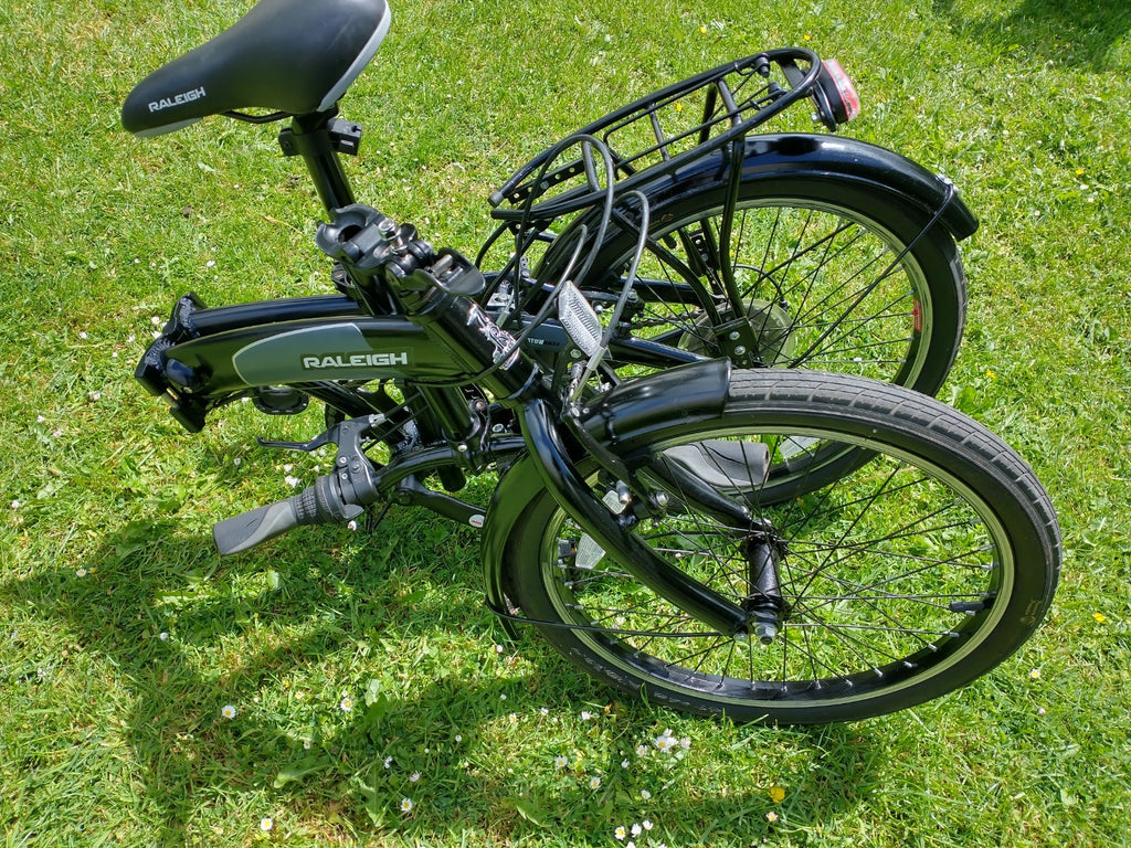 Raleigh Folding Bike For Adults.  Little used.
