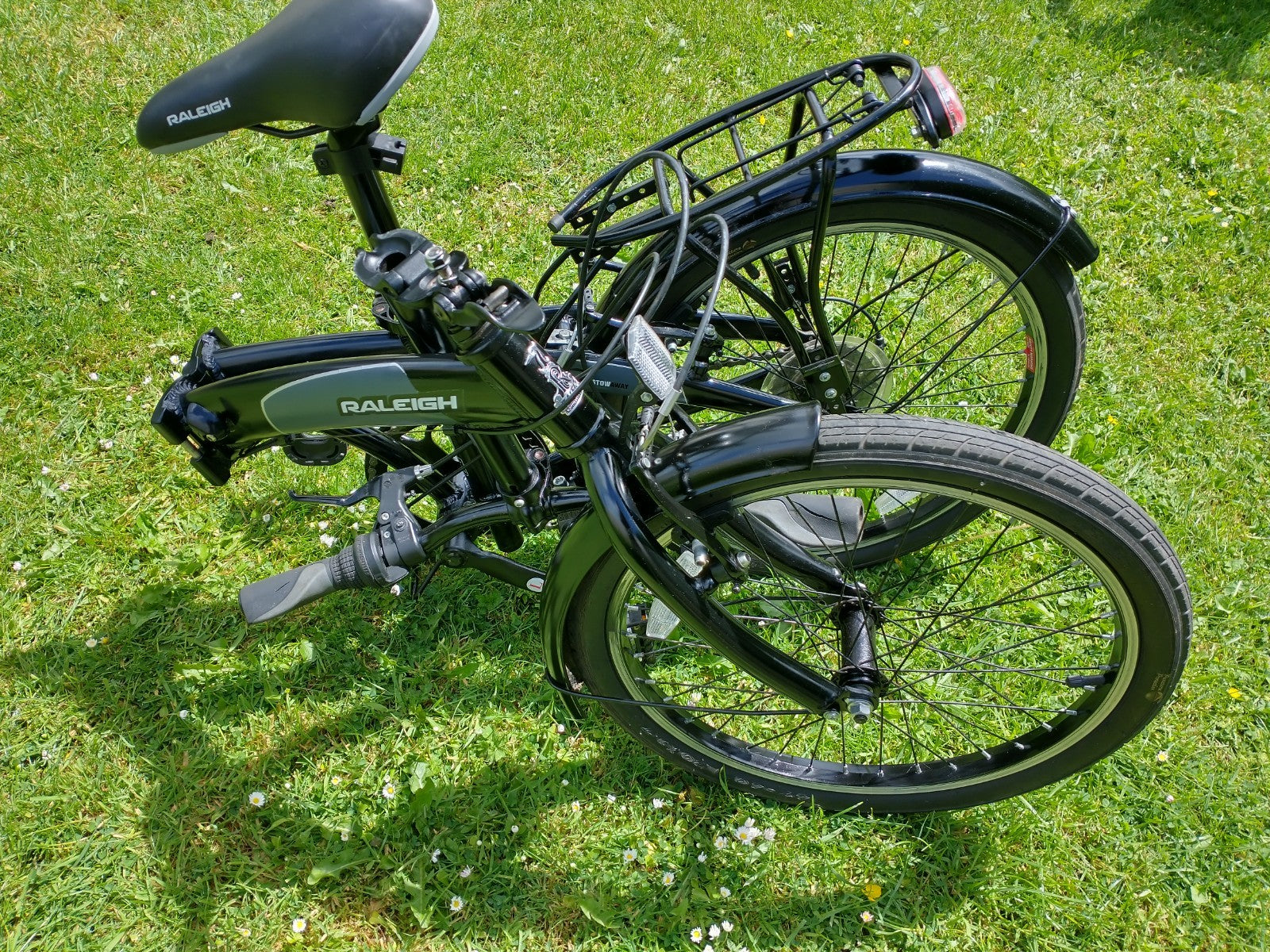 Raleigh Folding Bike For Adults.  Little used.