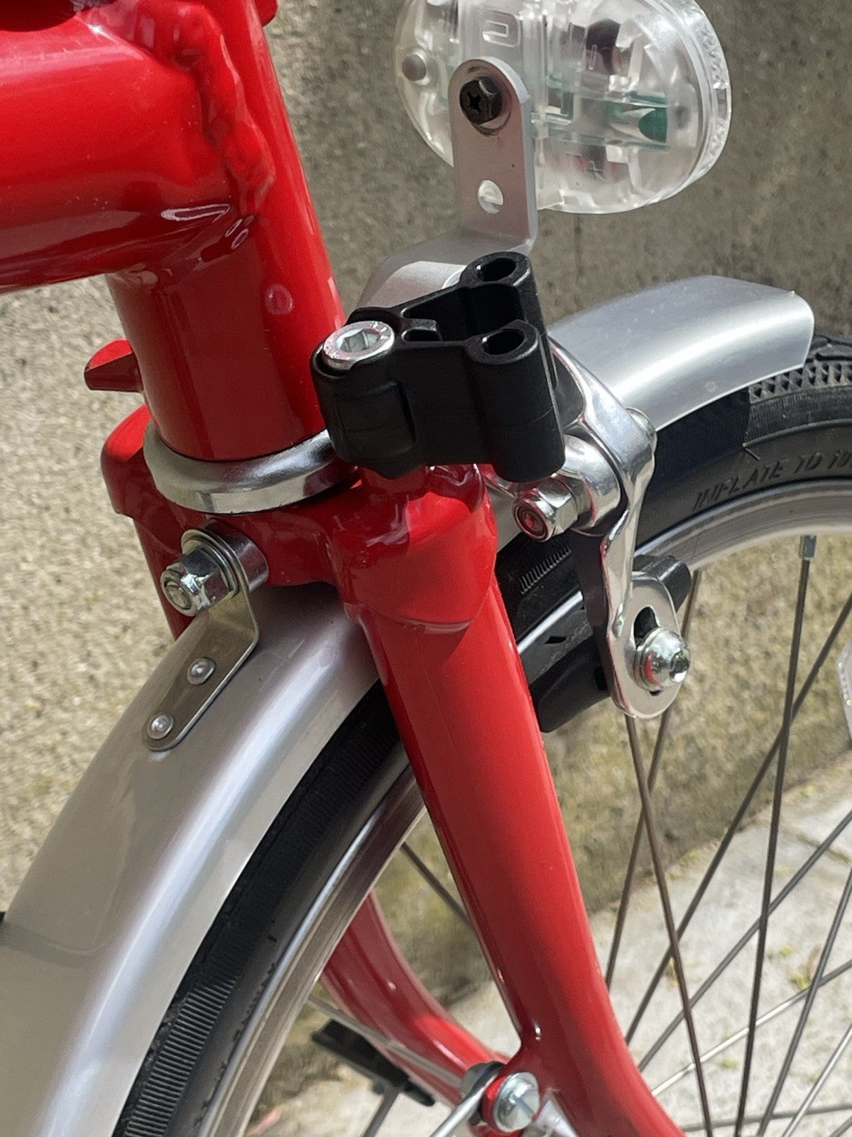 Brompton M3L Folding Bike 2004 - Red (NOS)