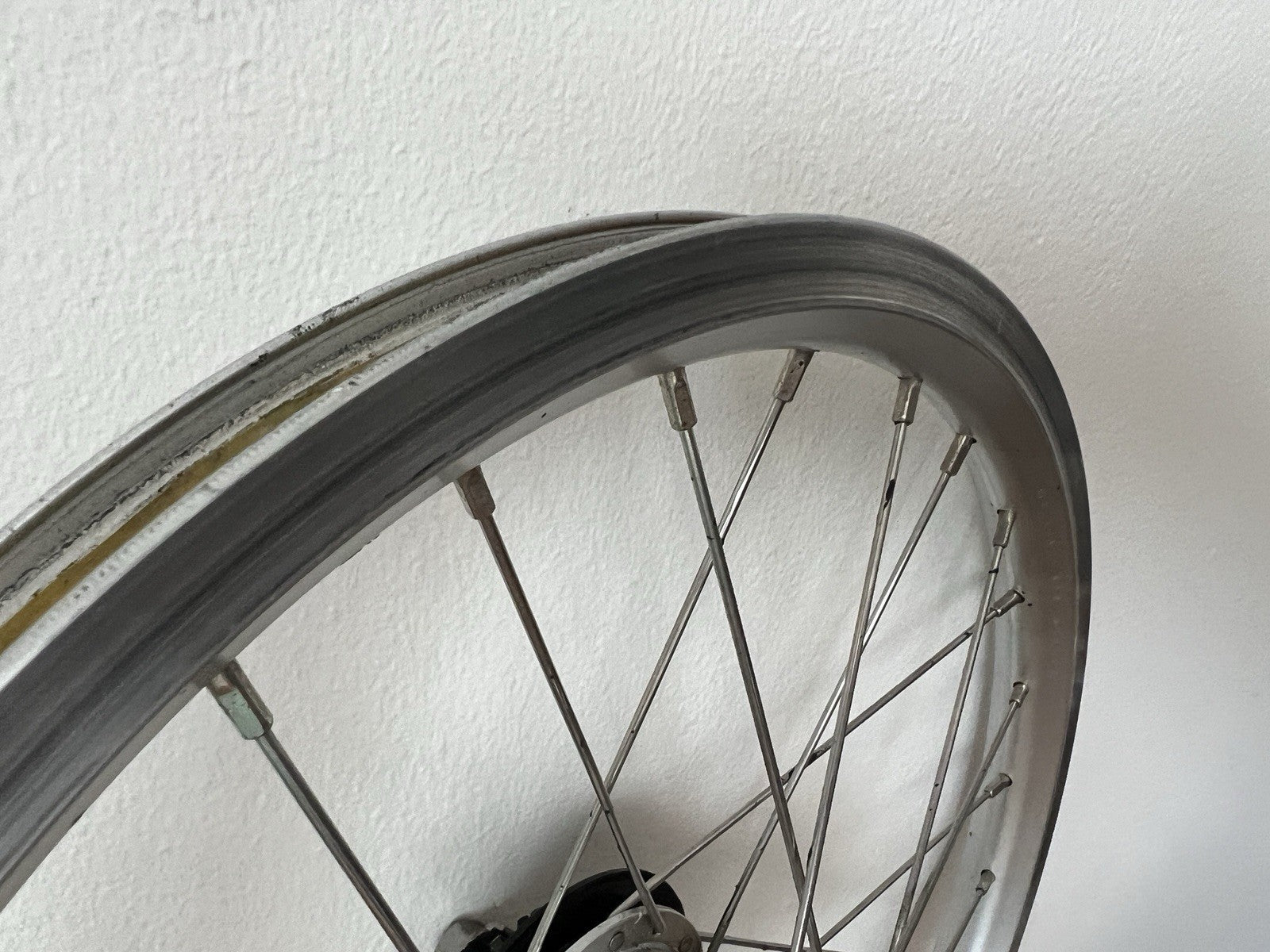 Brompton Bike  6 Speed Rear Wheel  - Silver 2016