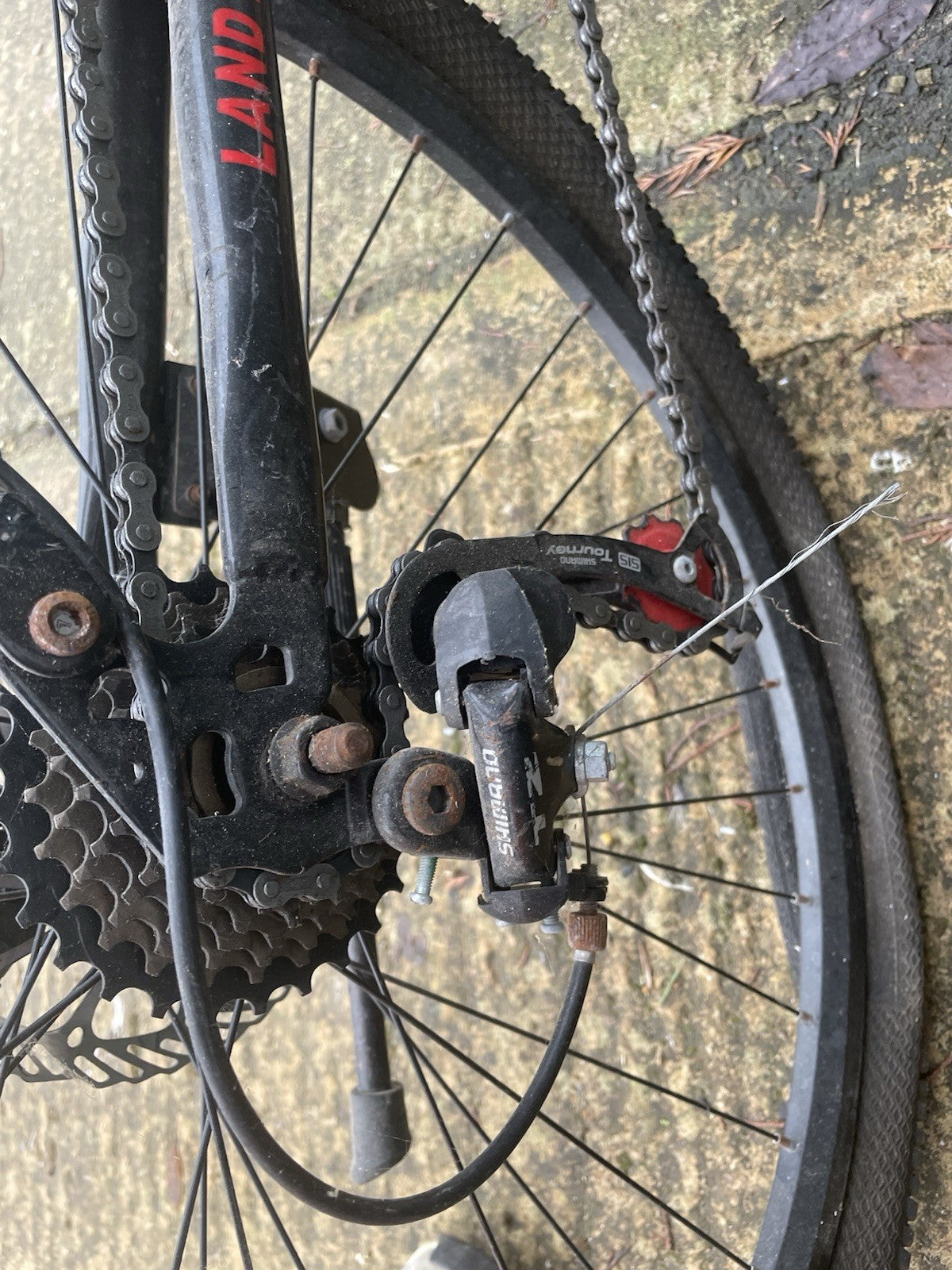 Land Rover G4 Challenge Folding Mountain Bike Black