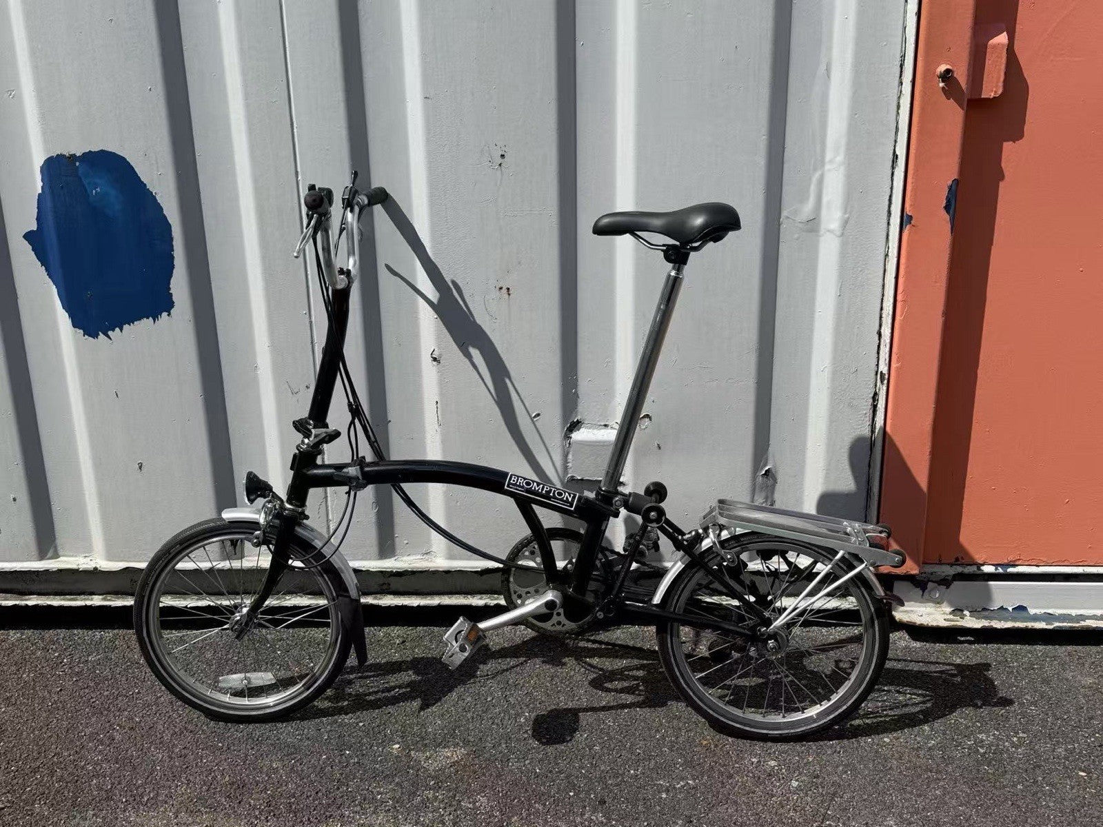 brompton 6 speed folding bike