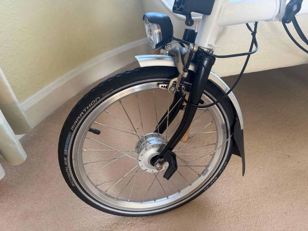 brompton M3L folding bike used only a handful of times, special factory order..