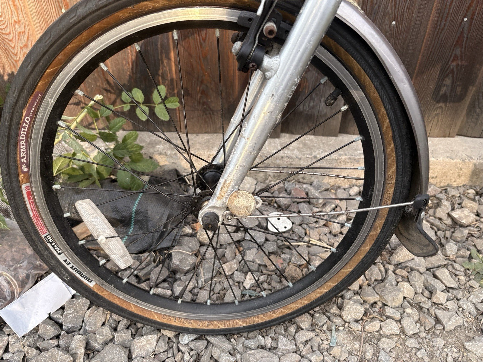 Globe Fold-up Bike Grey 20" Wheels