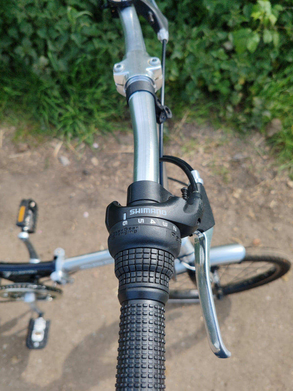 apollo transition folding bike 6 revoshift gears 20inch wheels adults unisex