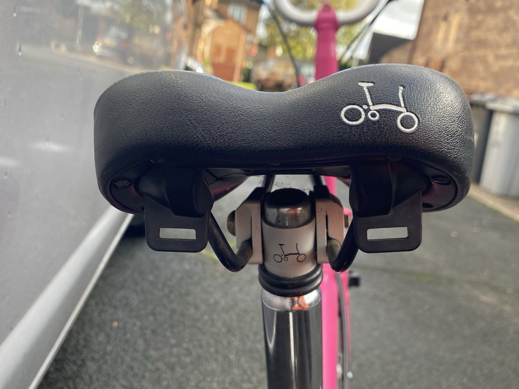 Brompton M3L  C-line Folding Bike 3-Speed Hot Pink